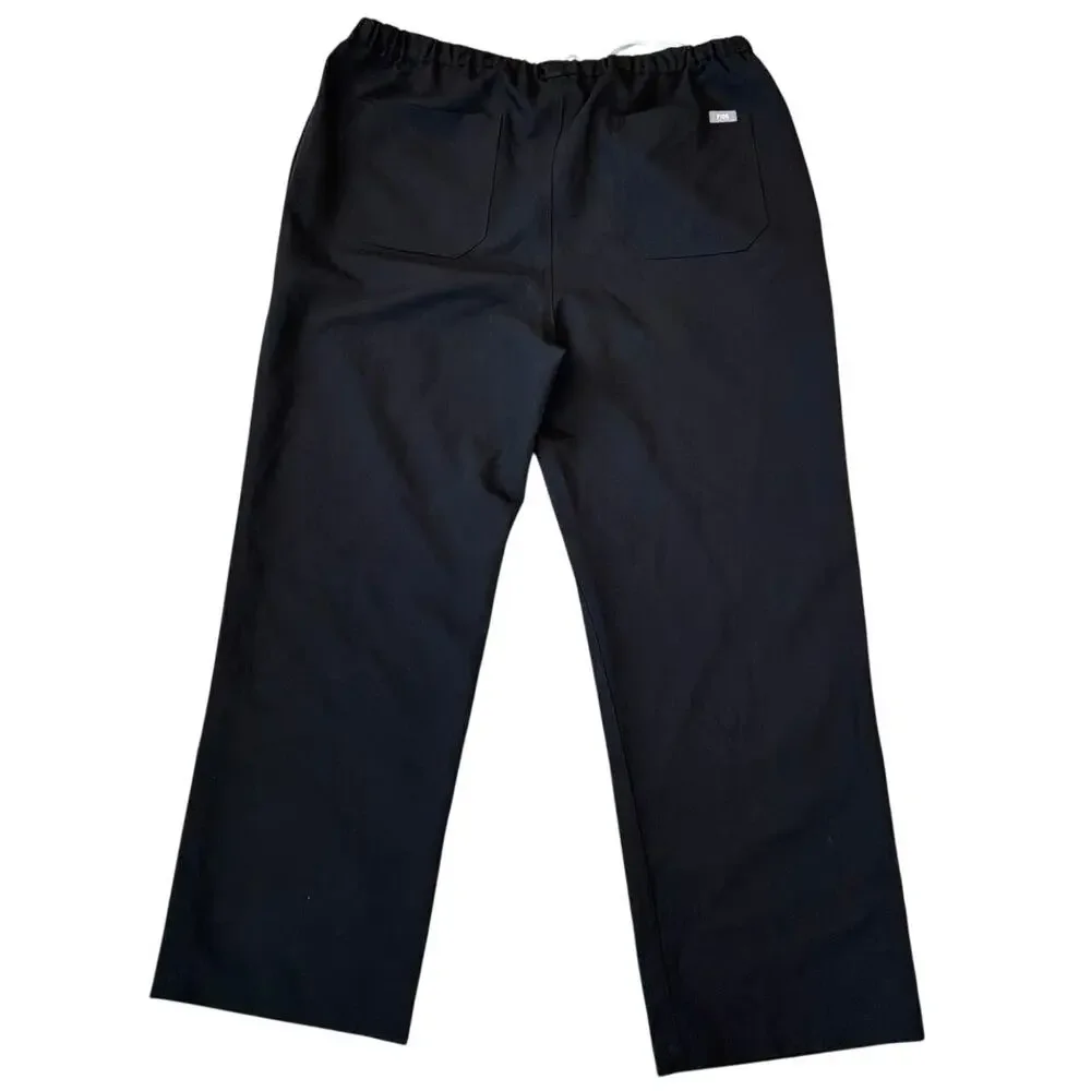New? Figs Pisco Straight-Leg Scrub Pant Black Size XL Short XL/S